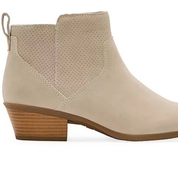 Arizona Jean Co Women’s Lambay Stacked Heel Booties Stone Sz 8.5 M MSRP $65 - Picture 2 of 6